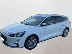 Blanc Utilisé 2019 Ford Focus Titanium Break | 14 990 € (Prix juste)