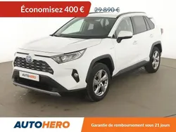 Blanc Utilisé 2021 Toyota RAV4 Hybrid SUV | 29 490 € (Bon prix)