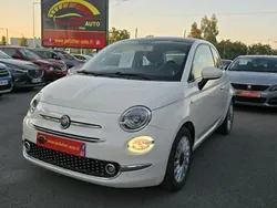 Blanc Utilisé 2018 Fiat 500 Lounge Citadine | 8 900 € (Prix juste)