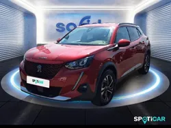 Rouge Utilisé 2021 Peugeot e-2008 Allure SUV | 19 990 € (Prix juste)