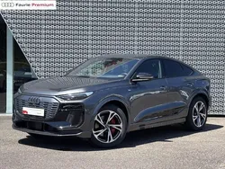 Gris daytona nacré Utilisé 2025 Audi Q6 Sportback e-tron S-Line SUV | 88 520 €