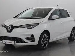 Blanc Utilisé 2020 Renault Zoe Intens Citadine | 9 999 € (Bon prix)