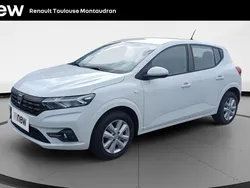 Blanc Utilisé 2022 Dacia Sandero Comfort Citadine | 13 500 € (Bon prix)