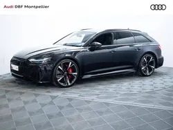 Noir sebring cristal Utilisé 2023 Audi RS6 Design Break | 144 890 € (Prix cher)