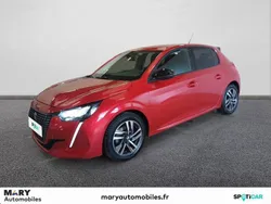 Rouge Utilisé 2022 Peugeot 208 Allure Citadine | 16 990 € (Prix juste)