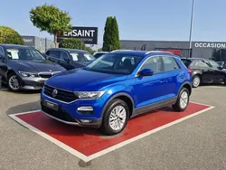 Bleu Utilisé 2021 VW T-Roc LOUNGE SUV | 20 990 € (Prix juste)