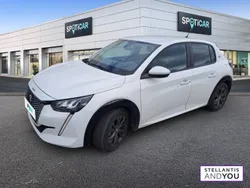 Blanc Utilisé 2021 Peugeot e-208 Business-Line Citadine | 14 980 € (Prix juste)