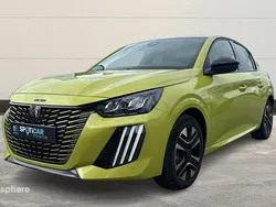 Jaune Utilisé 2024 Peugeot e-208 Style Citadine | 21 799 € (Prix assez cher)