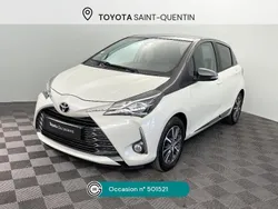 Blanc Utilisé 2019 Toyota Yaris Design Citadine | 13 990 € (Prix juste)
