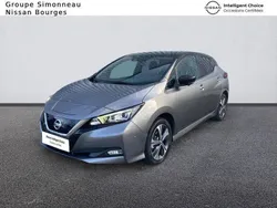 Gris Utilisé 2021 Nissan Leaf Citadine | 19 290 € (Prix juste)
