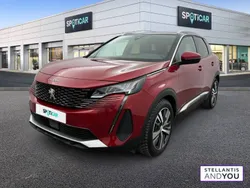 Rouge Utilisé 2021 Peugeot 3008 | 25 690 € (Bon prix)