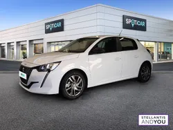 Blanc Utilisé 2022 Peugeot 208 Active Citadine | 11 490 € (Bon prix)