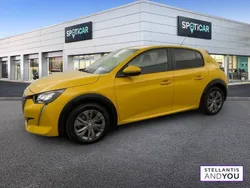 Jaune Utilisé 2021 Peugeot e-208 Style Citadine | 13 990 € (Prix juste)
