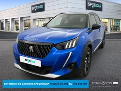 Bleu Utilisé 2021 Peugeot 2008 GT SUV | 19 990 € (Prix juste)