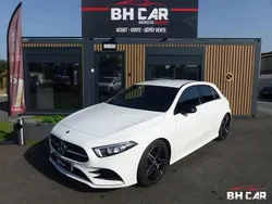 Blanc Utilisé 2018 Mercedes A180 AMG line Berline | 20 490 € (Prix assez cher)