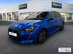 Bleue Utilisé 2021 Peugeot 208 Allure Citadine | 15 490 € (Bon prix)