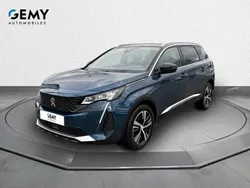 Bleu Utilisé 2021 Peugeot 5008 GT Monospace | 26 990 € (Prix juste)