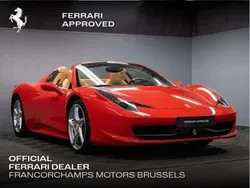 Rouge Utilisé 2014 Ferrari 458 Cabriolet | 375 100 €