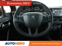 Orange Utilisé 2015 Peugeot 208 Active Citadine | 8 390 € (Prix juste)