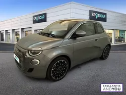 Gris Utilisé 2021 Fiat 500e La Prima Cabriolet | 17 489 € (Bon prix)