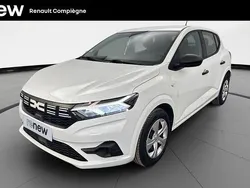 Blanc Utilisé 2023 Dacia Sandero Essentiel Citadine | 12 490 € (Prix juste)