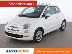 Blanc Utilisé 2016 Fiat 500 Lounge Citadine | 8 190 € (Prix juste)