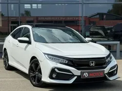 Blanc Utilisé 2020 Honda Civic Executive Berline | 19 990 € (Prix juste)