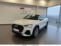Blanc glacier métallisé Utilisé 2024 Audi Q3 Sportback S-Line SUV | 50 970 € (Prix assez cher)