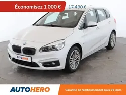 Blanc Utilisé 2017 BMW 218 Active Tourer Luxury Line Monospace | 16 490 € (Bon prix)