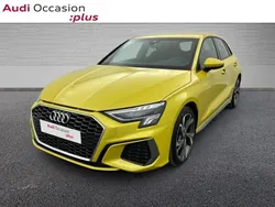Jaune Utilisé 2022 Audi A3 Sportback S-Line Berline | 32 490 € (Bon prix)