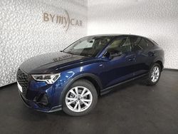 Bleu navarre métallisé Occasion 2025 Audi Q3 Sportback S-line plus SUV | 47 693 € (Prix assez cher)