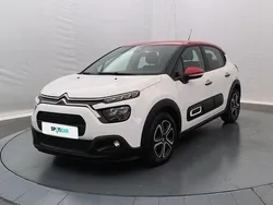 Blanc Utilisé 2022 Citroën C3 PureTech Citadine | 11 390 € (Prix juste)