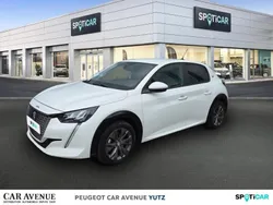Blanc banquise (o) Utilisé 2021 Peugeot e-208 Business-Line Citadine | 14 888 € (Prix juste)