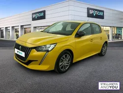 Jaune Utilisé 2022 Peugeot 208 Active Citadine | 12 590 € (Prix juste)