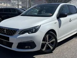 Blanc Utilisé 2020 Peugeot 308 GT-line Berline | 15 490 € (Bon prix)