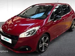 Rouge Utilisé 2017 Peugeot 208 GT-line Citadine | 10 490 € (Prix juste)
