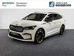 Blanc Nouvelle 2024 Skoda Enyaq iV SportLine SUV | 46 790 € (Prix juste)