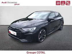 Noir Utilisé 2024 Audi A3 Sportback S-Line Berline | 41 900 €
