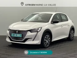 Blanc Utilisé 2022 Peugeot e-208 Active Citadine | 13 480 € (Bon prix)
