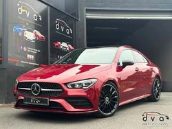 Rouge Utilisé 2022 Mercedes CLA200 AMG line Berline | 37 490 € (Prix assez cher)