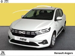 Blanc Utilisé 2023 Dacia Sandero Expression Citadine | 14 990 € (Prix juste)