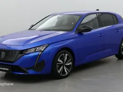 Bleu obsession (s) Utilisé 2024 Peugeot 308 Allure Berline | 26 999 € (Prix assez cher)