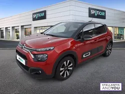 Rouge Utilisé 2023 Citroën C3 PureTech Citadine | 14 259 € (Prix juste)
