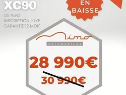 Bleu Utilisé 2017 Volvo XC90 Inscription SUV | 28 990 € (Prix juste)