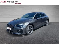 Gris daytona nacré Utilisé 2024 Audi A3 Sportback e-tron S-Line Berline | 38 900 € (Prix assez cher)