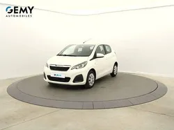 Blanc Utilisé 2020 Peugeot 108 Active Citadine | 9 290 € (Prix juste)