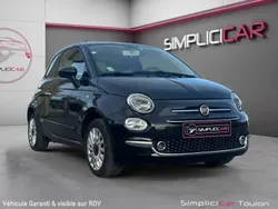 Noir Utilisé 2019 Fiat 500 Lounge Citadine | 8 480 € (Prix juste)