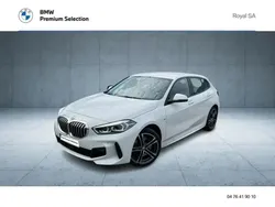 Blanc Utilisé 2021 BMW 120 M Sport Citadine | 28 590 € (Prix juste)