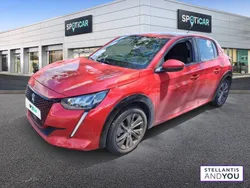 Rouge Utilisé 2021 Peugeot e-208 Style Citadine | 15 480 € (Prix juste)