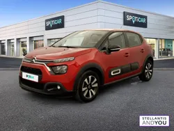 Rouge Utilisé 2021 Citroën C3 PureTech Citadine | 13 890 € (Prix juste)